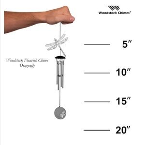 🆕Woodstock Chimes dragonfly mini wind chime